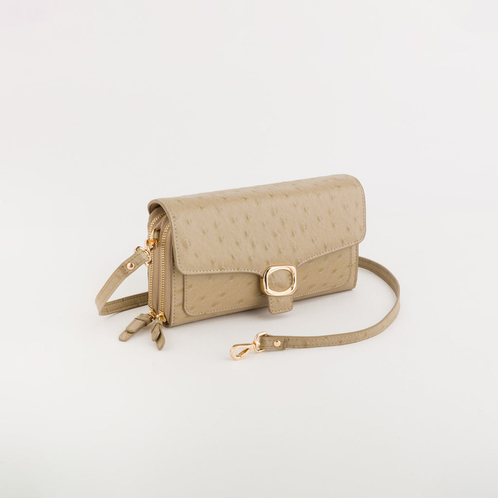 Carpisa Hrvatska â€“ Michela wallet v1 - Women's Wallet/Shoulder Bag â€“ Mud â€“ PDD52303546 â€“ Image 1