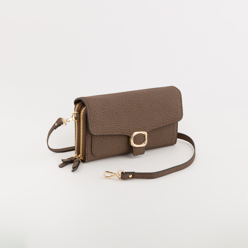 Carpisa Hrvatska – Michela wallet v2 - Women's Wallet/Shoulder Bag – Chocolate – PDD52803546 – Image 1