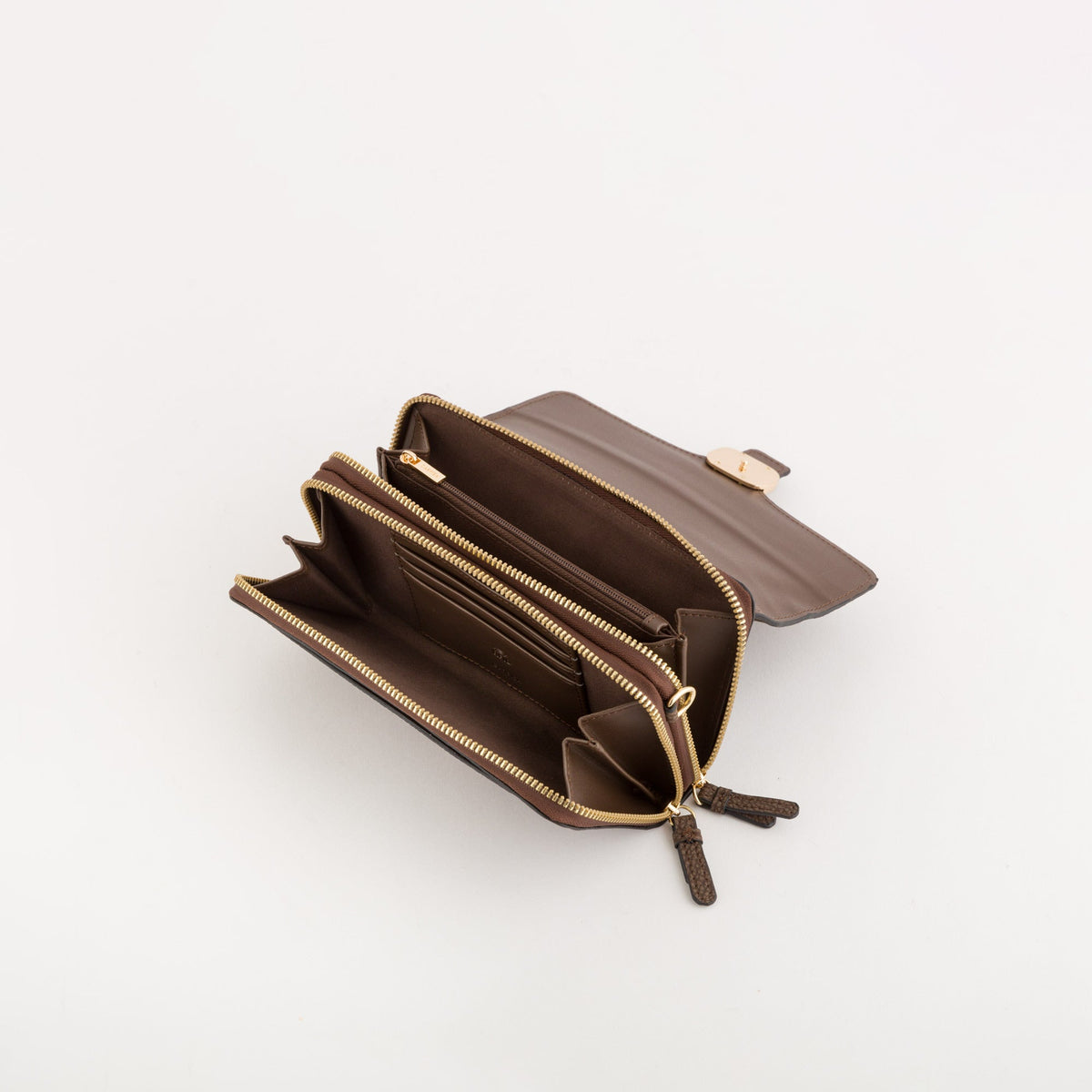 Carpisa Hrvatska – Michela wallet v2 - Women's Wallet/Shoulder Bag – Chocolate – PDD52803546 – Image 2