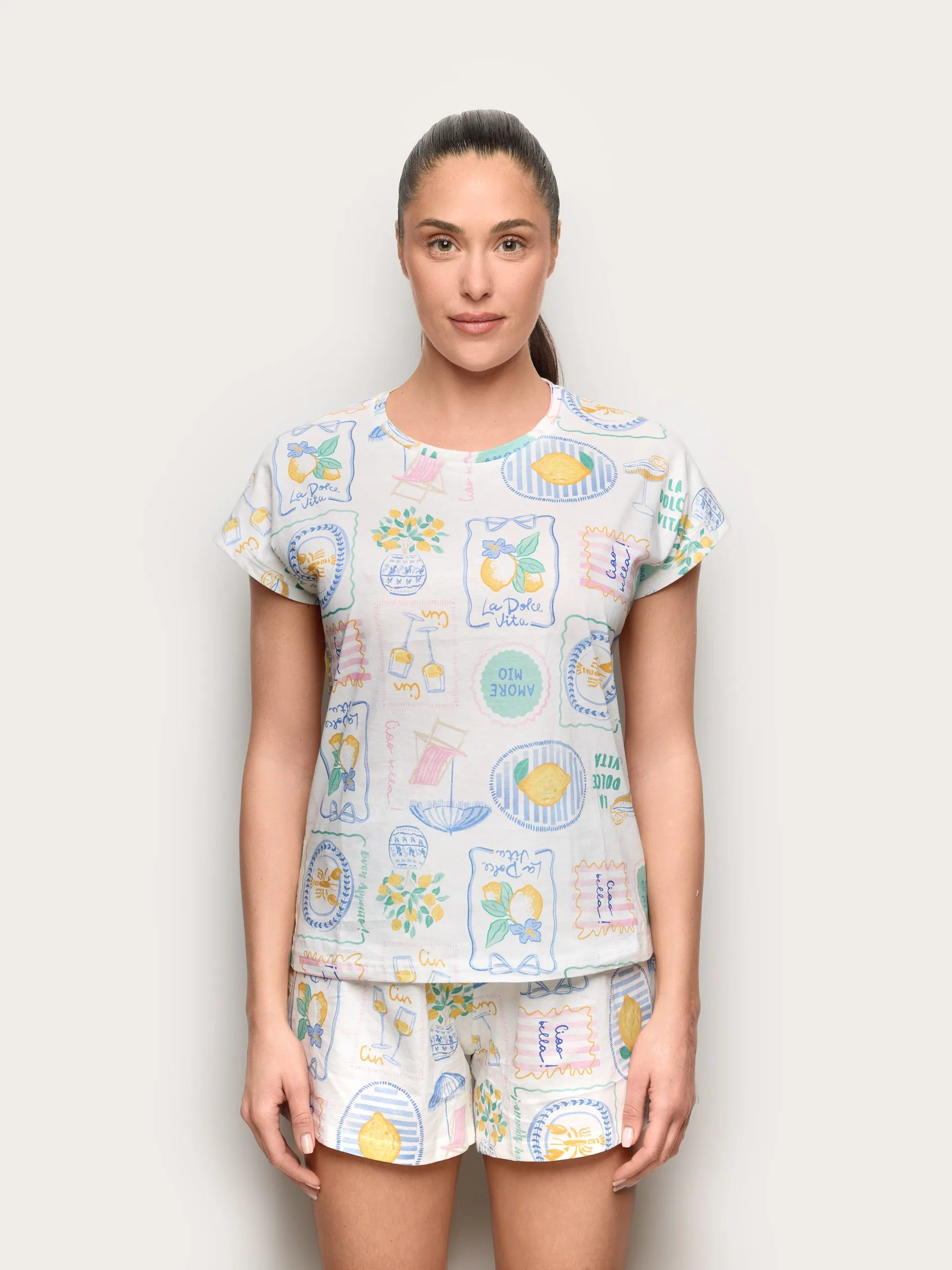 Yamamay Croatia Cropped pyjamas | PPCD191002_128_02.jpg