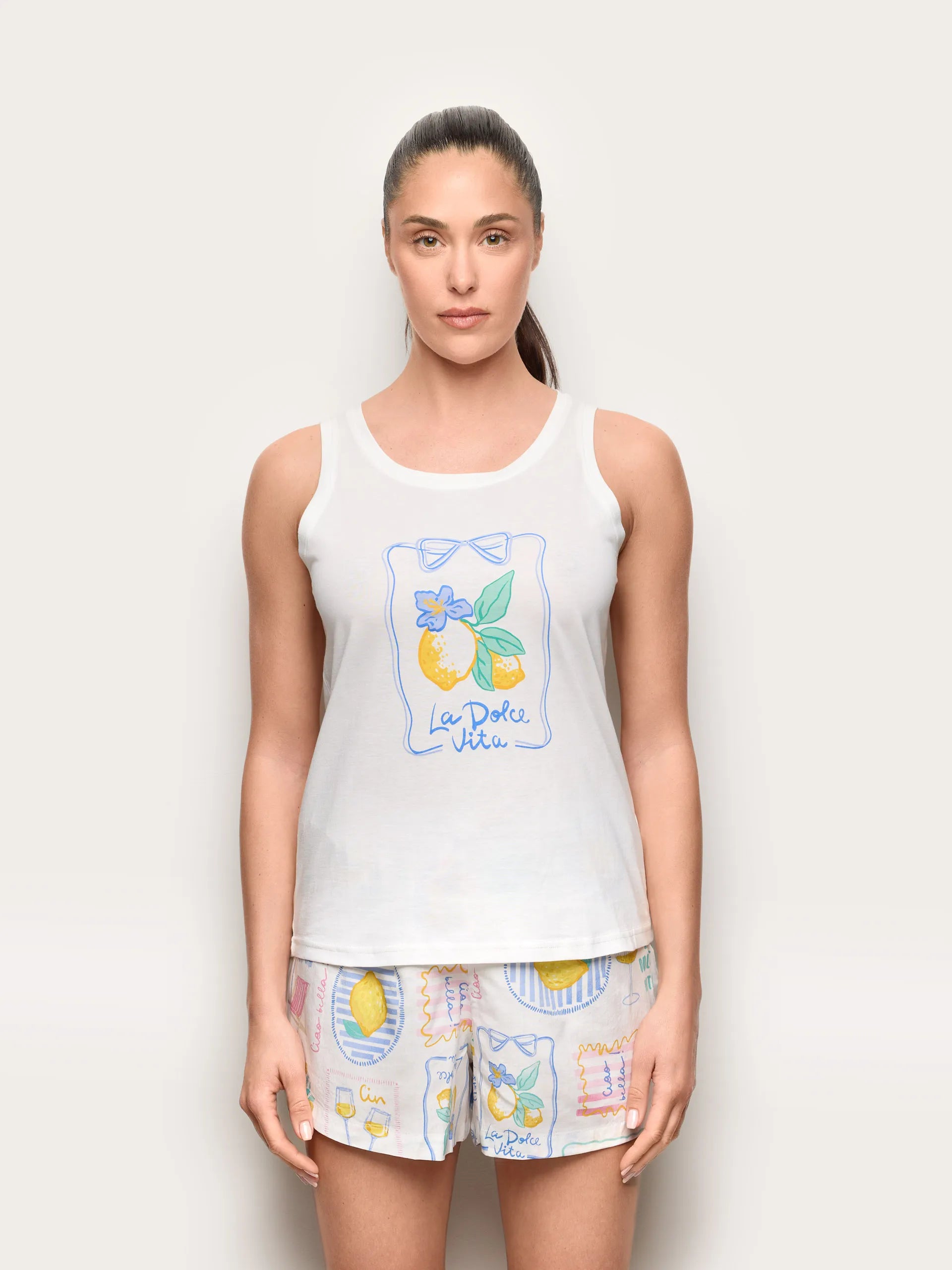 Yamamay Croatia Cropped pyjamas | PPCD191003_128_02.jpg