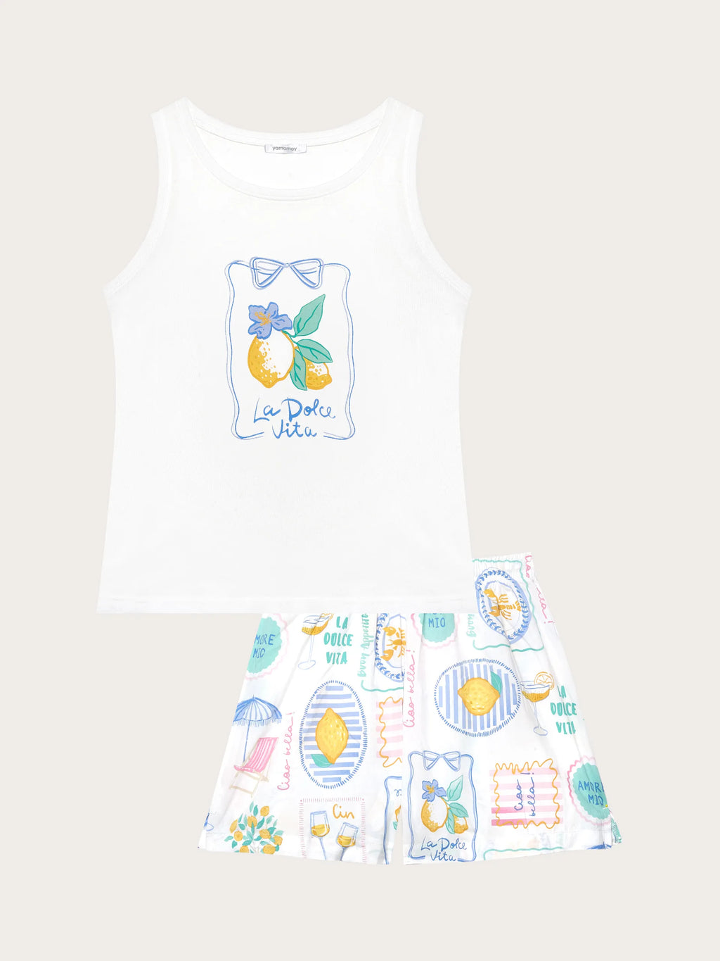 Yamamay Croatia Cropped pyjamas | PPCD191003_128_05.jpg