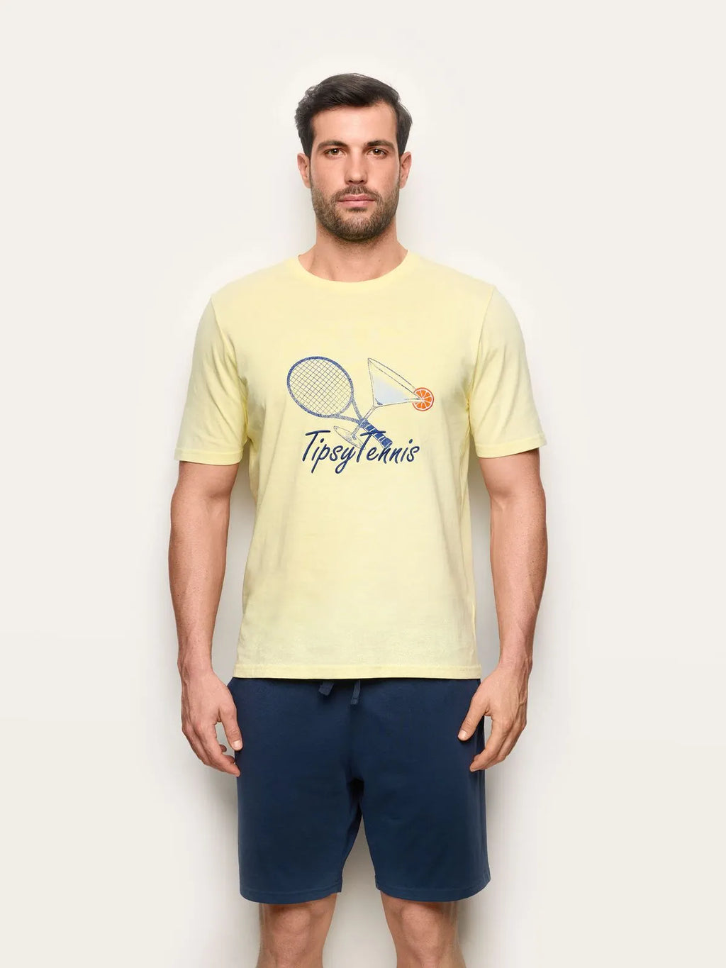 Tipsy Tennis - kratka muška pidžama