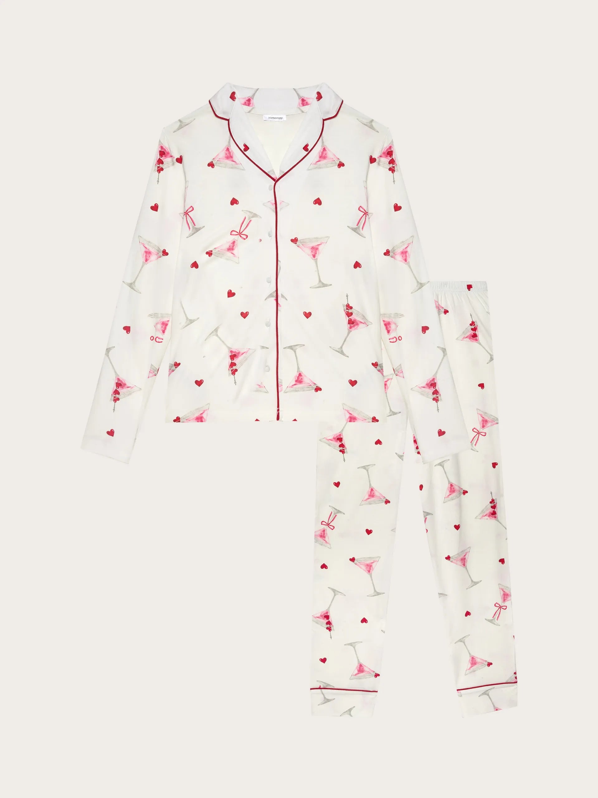 Yamamay Croatia Long-Pyjamas with front opening | PPRD191003_128_05.jpg