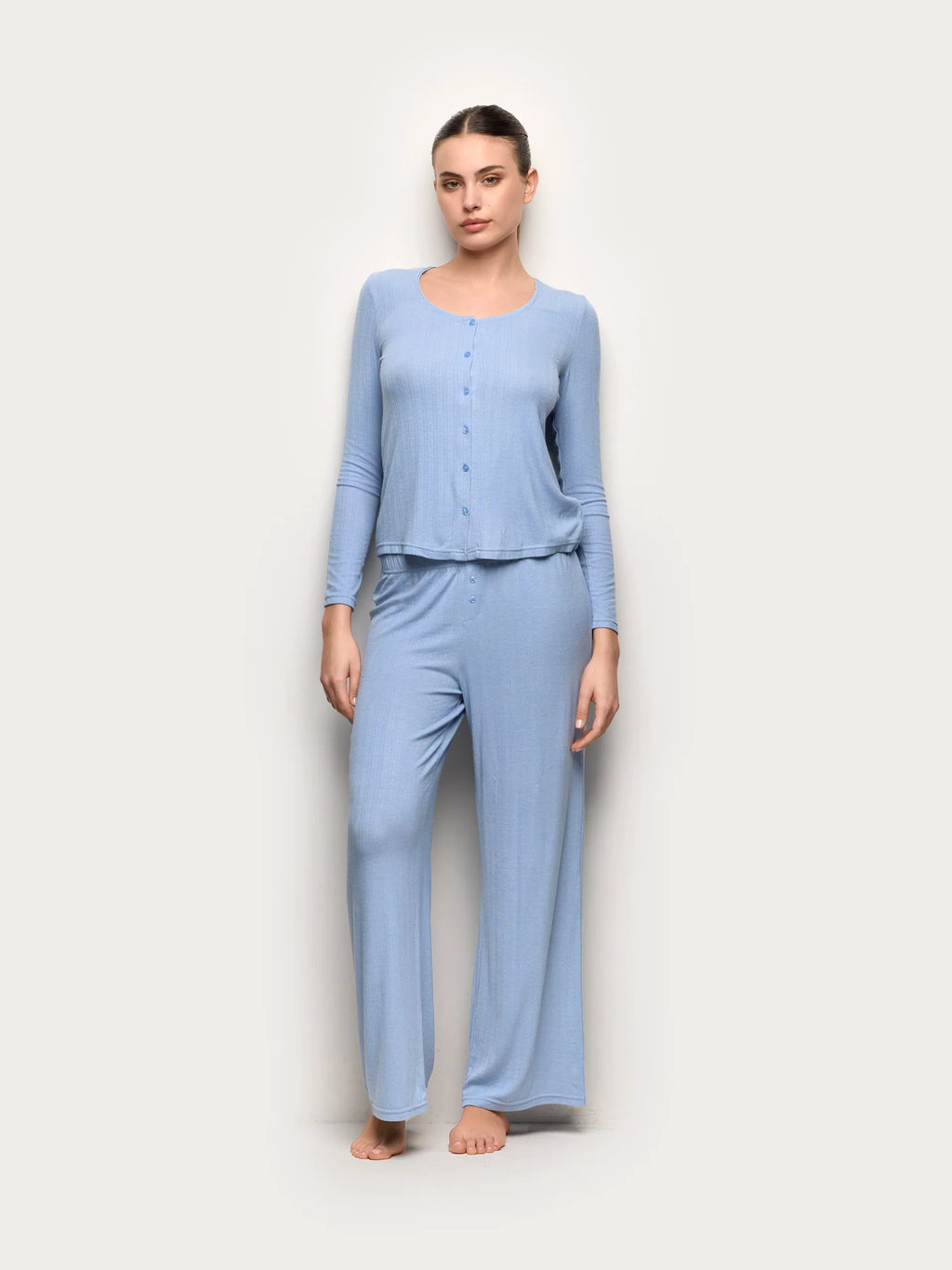Yamamay Croatia Long-Pyjamas with front opening | PPRD191004_242_01.jpg