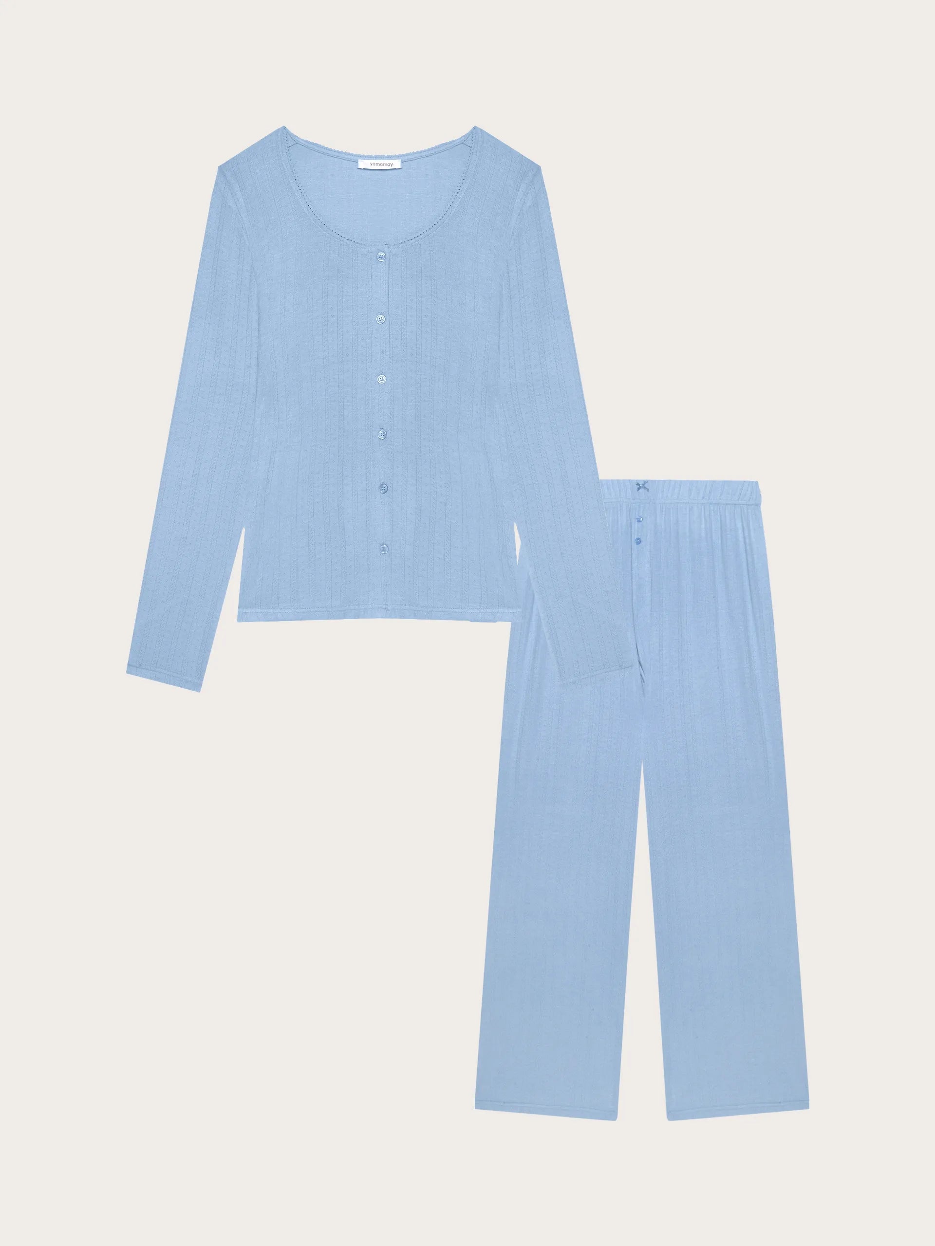 Yamamay Croatia Long-Pyjamas with front opening | PPRD191004_242_04.jpg