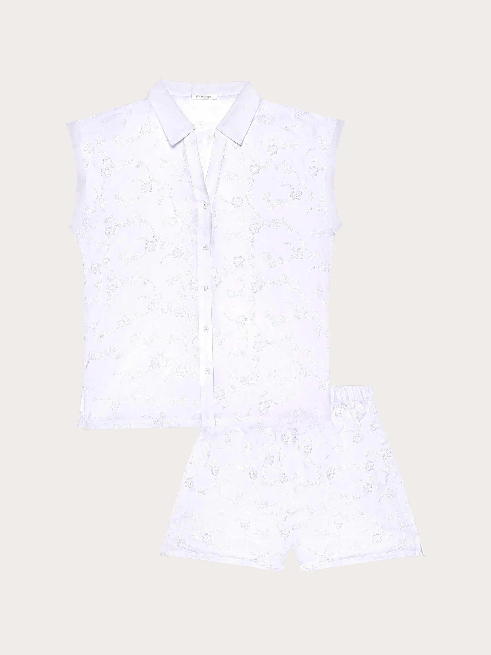 Yamamay Croatia Short-Pyjamas with front opening | PPRD191005_015_05.jpg
