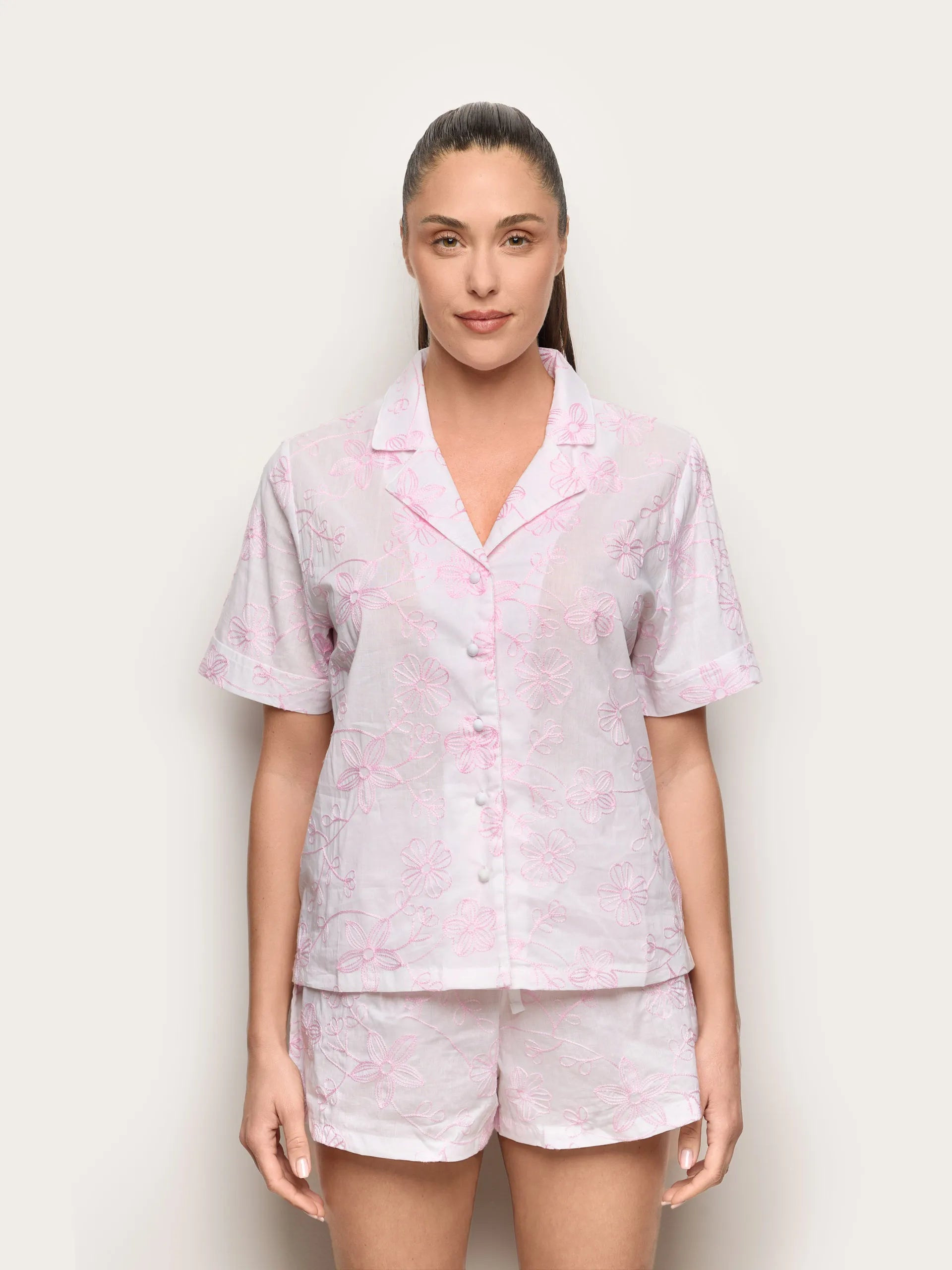 Yamamay Croatia Short-Pyjamas with front opening | PPRD191006_015_02.jpg