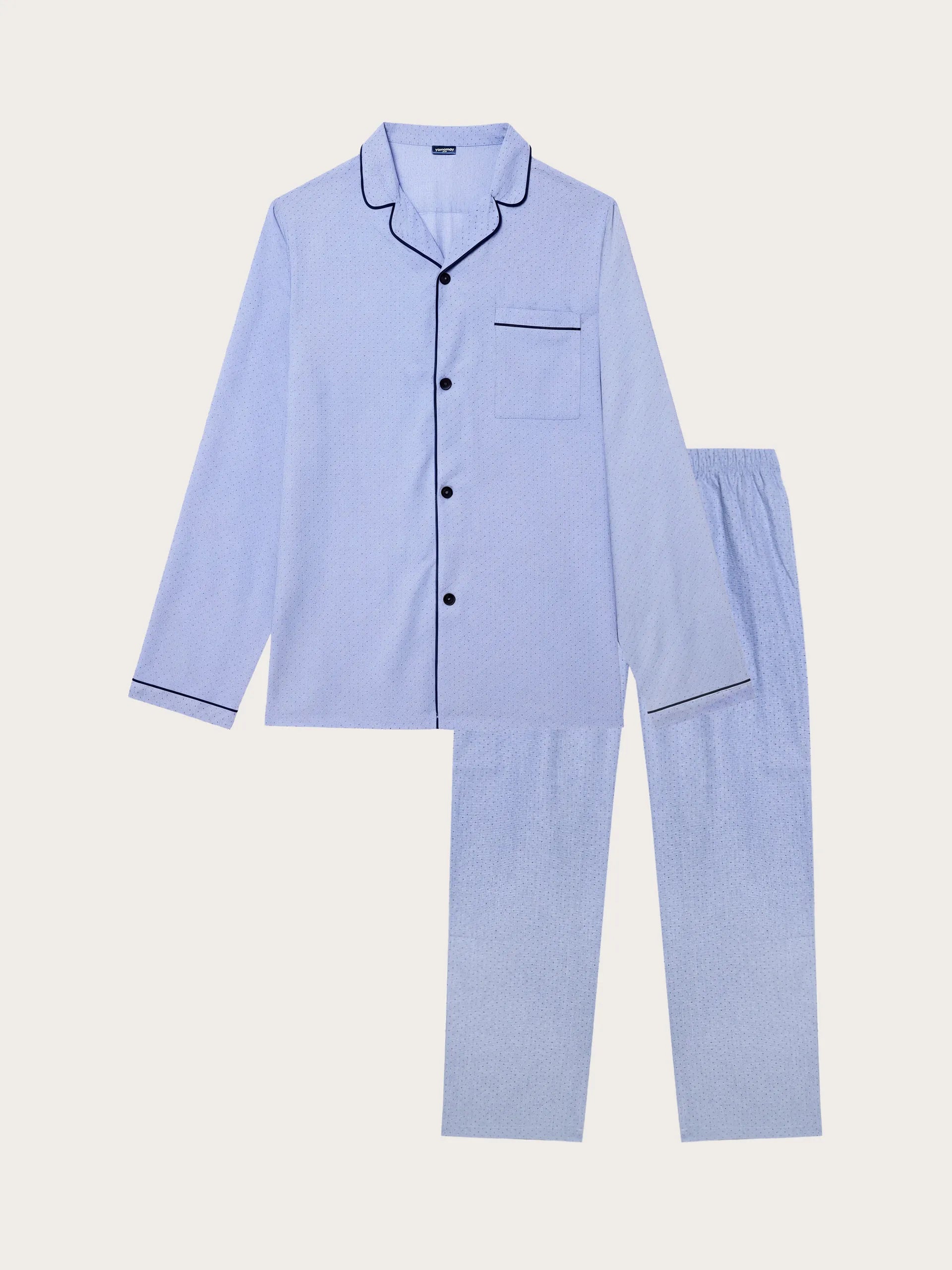 Yamamay Croatia Long-Pyjamas with front opening | PPRU191001_128_05.jpg