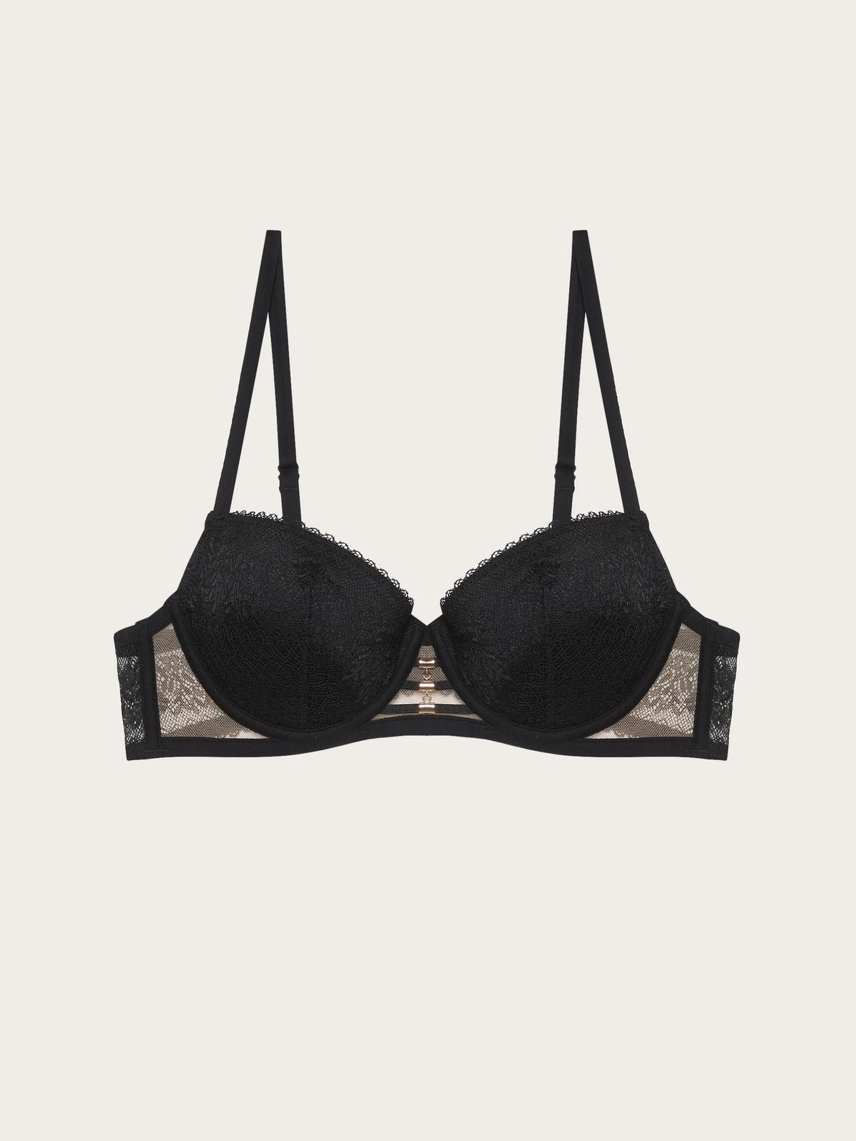 Executive Lace - Padded balcony bra in different cup sizes